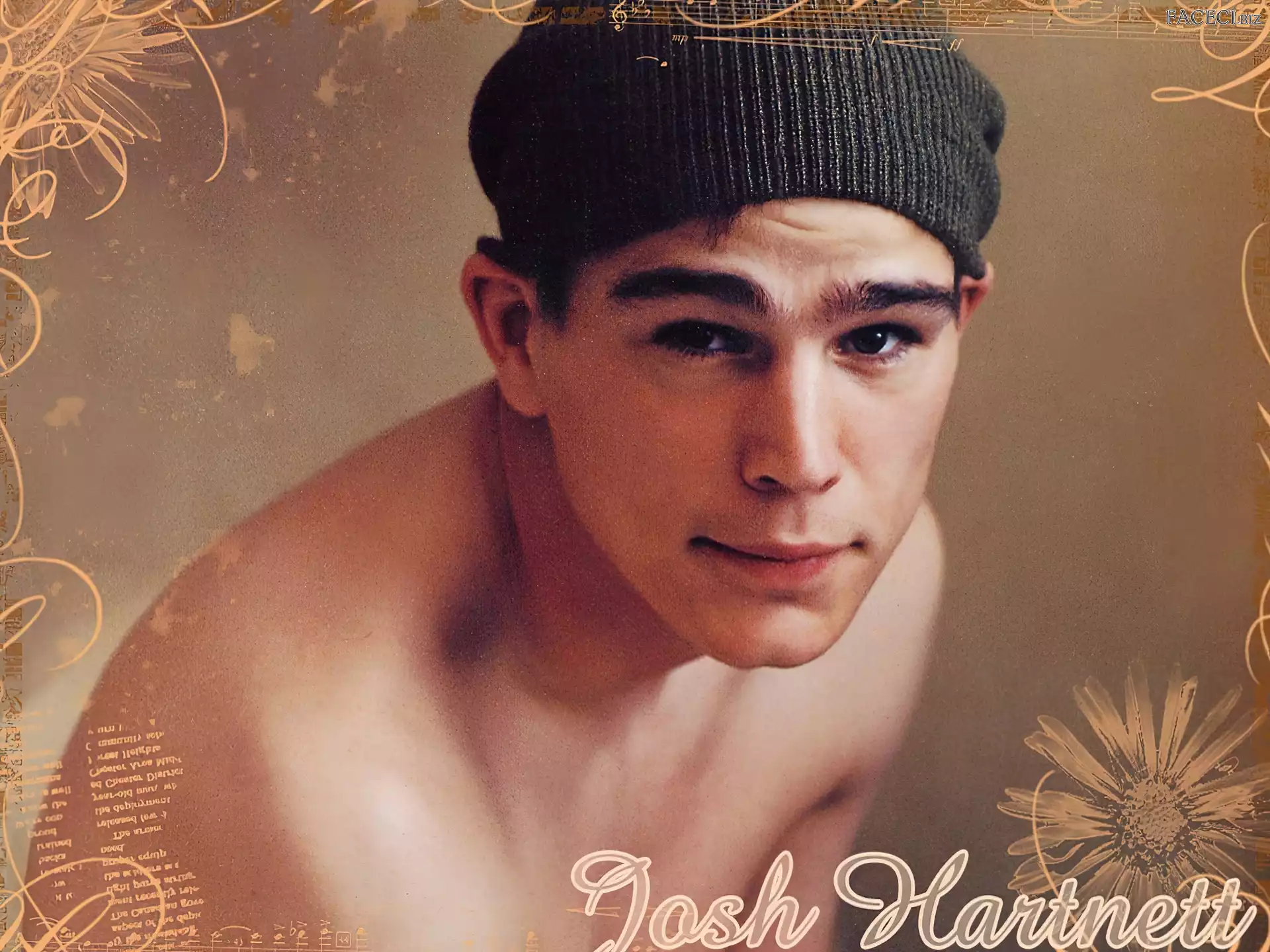 Josh Hartnett, czapeczka