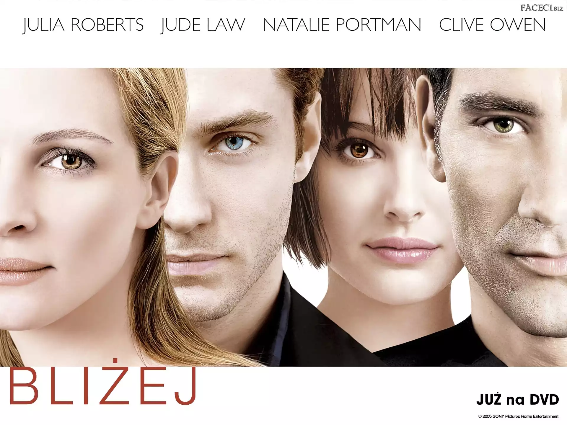 Clive Owen, Natalie Portman, Julia Roberts, Closer, Jude Law